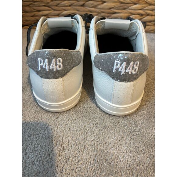 P448 JOHN MATTE/GLITTER sneaker Sz. 38, 7.5/8, $298 - Picture 8 of 12